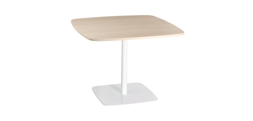 Table de réunion/restauration 4 places L 100 x P 100 cm - Tamaris