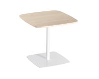 Table de réunion/restauration chêne 2 places L 80 x P 80 cm - Tamaris