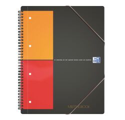 Spiral notebook Oxford Meetingbook size A5 checked 5 x 5 160 pages