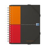 Cahier spirale Oxford International Meetingbook A5 - petits carreaux - 160 pages