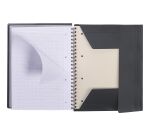 Cahier à spirales Oxford Meetingbook Format A5 17 x 22 cm - petits carreaux - 160 pages