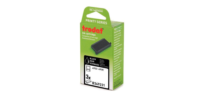 Tinte Cartridge Trodat Printy 6/4923 - Set von 3 Stück
