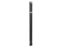 Base de fijación para papelera mural de exterior basculante 27 litros H 98,5 cm gris