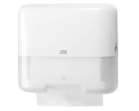 Distributeur essuie mains pliage enchevêtré Tork H3 + recharge blanc - Pack