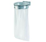 Support de sacs poubelles mural 110 litres Rossignol Ecollecto gris