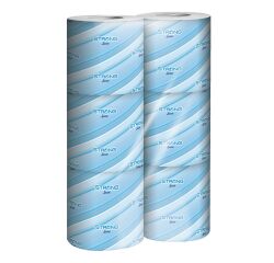 Behälter mit 72 Rollen Toilettenpapier Strong Lucart extraweich