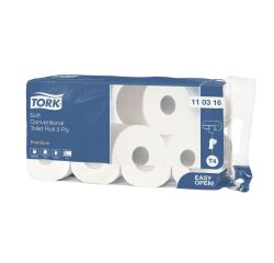 Papel higiénico doméstico Tork Premium capa triple 29,5m - paquete de 72 rollos