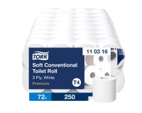 Box of 72 toilet paper rolls Tork Premium, 3 layers