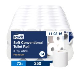 Box of 72 toilet paper rolls Tork Premium, 3 layers