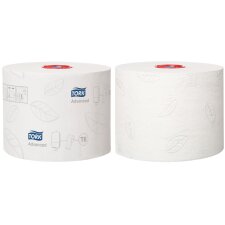 Toilet paper double thickness Tork T6 Premium - Box of 27 rolls 100 m