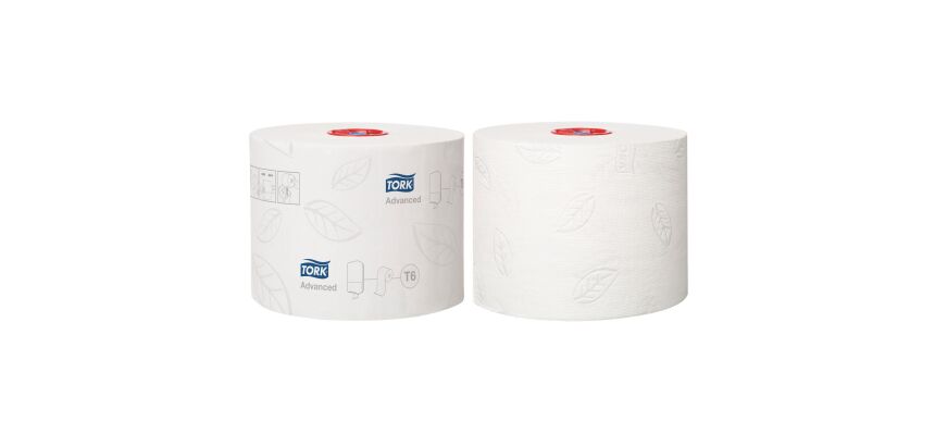 Papel higiénico Tork  Premium T6 doble capa 100 m - Pack de 27 rollos