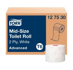 Papel higiénico Tork  Premium T6 doble capa 100 m - Pack de 27 rollos