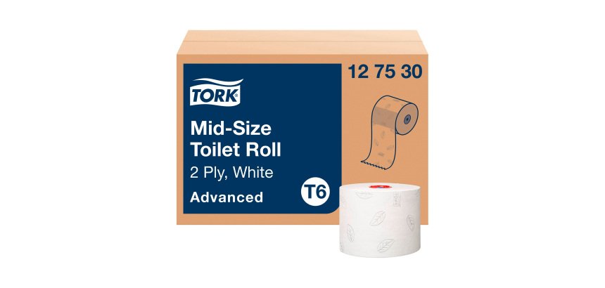 Papier toilette double épaisseur Tork T6 Premium - 27 rouleaux de 100 m