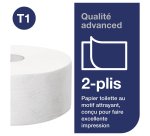 Toiletpapier Maxi Jumbo dubbele dikte Tork T1 Advanced - Pak van 6 rollen 360 m