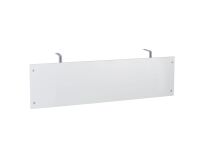 Voile de fond bois pour bureau Squadra - Optyma L 120 cm blanc