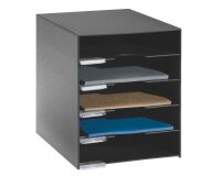 Filing box, 5 compartments
