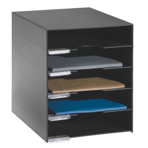 Filing box, 5 compartments