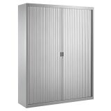 Armoire haute à rideaux démontables Largeurs spécifiques 200 x 160 cm aluminium