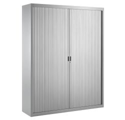 Armoire haute à rideaux démontables Largeurs spécifiques 200 x 160 cm aluminium
