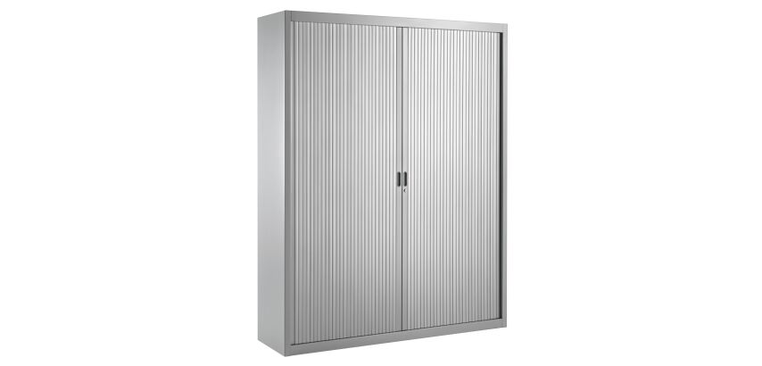 Armoire haute à rideaux démontables Largeurs spécifiques 200 x 160 cm aluminium