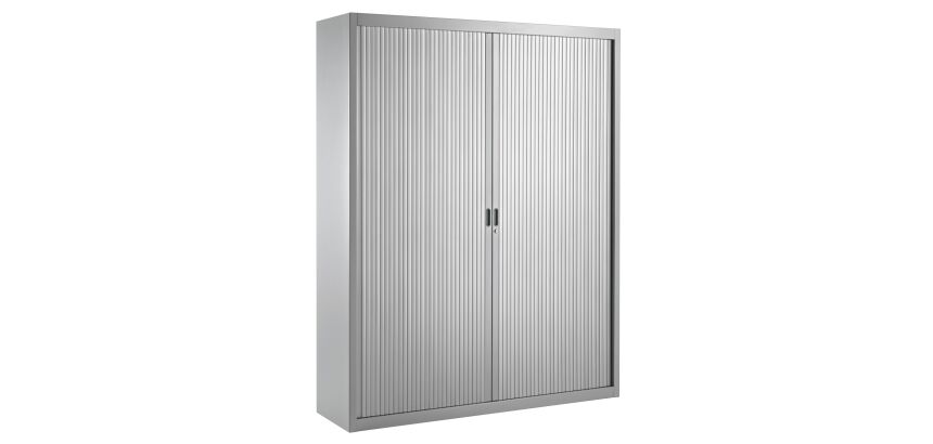 Armoire haute à rideaux démontables Largeurs spécifiques 200 x 160 cm aluminium