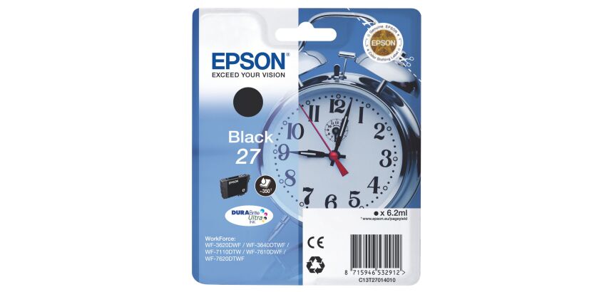 Cartridge Epson 27 Schwarz