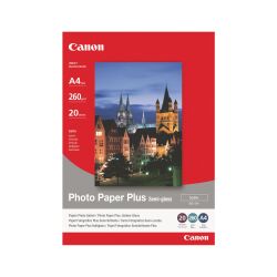 Pack von 20 Seiten Fotopapier Canon SG 201 A4.