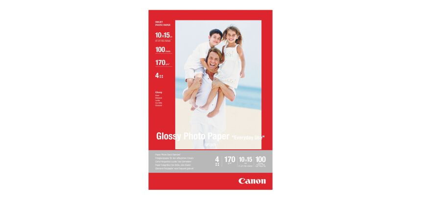 Papier photo glacé Canon GP 501-10 x 15 cm 200 g -100 feuilles