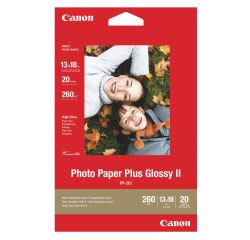 Papel fotográfico brillante Canon PP 201-13 x 18 cm 260 g - 20 hojas