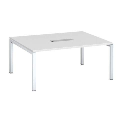 Mesa de reunión Arko Blanca patas Blancas
