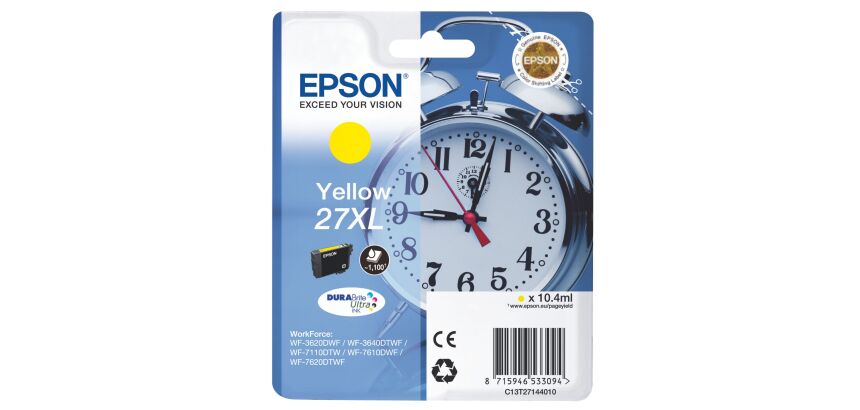 Cartridge Epson 27XL separated colors