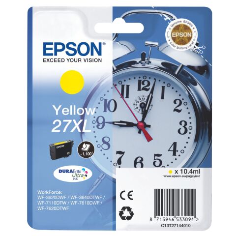 Epson 27XL Cartucho original amarillo (1100 páginas)