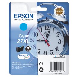 Epson 27XL Original Ink Cartridge C13T27124012 Cyan