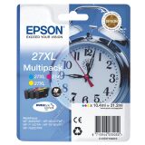 Pack of 3 cartridges Epson 27XL color