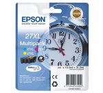 Epson 27XL Pack cartouche haute capacité de 3 couleurs pour imprimante jet d'encre