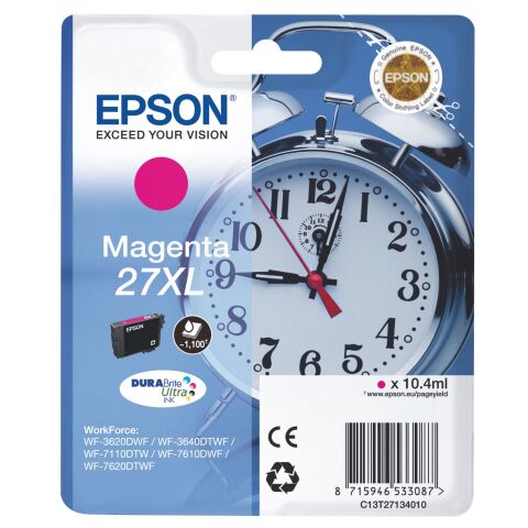 Epson 27XL Cartucho original magenta (1100 páginas)