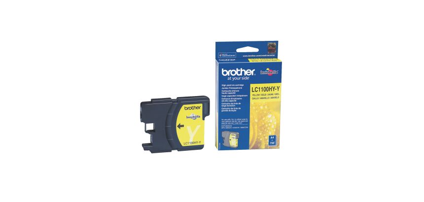 Cartouche Brother LC1100 haute capacité couleurs séparées pour imprimante jet d'encre