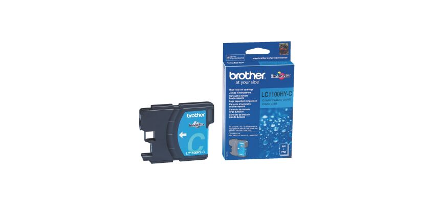 Cartouche Brother LC1100 haute capacité couleurs séparées pour imprimante jet d'encre