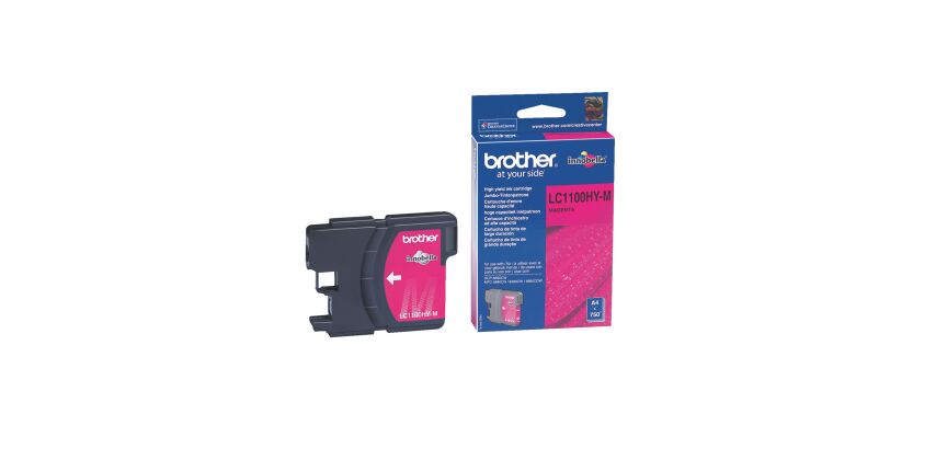 Cartouche Brother LC1100 haute capacité couleurs séparées pour imprimante jet d'encre