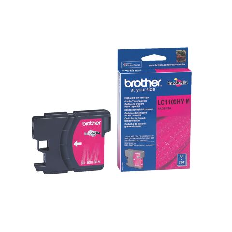 Brother LC-1100HYC cartucho original magenta de capacidad estándar (750 páginas)