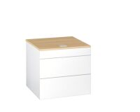 Banque d'accueil basse droite L 80 x H 74 cm - Sunday