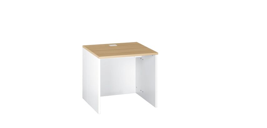 Mostrador bajo recto Quadri An 80 cm