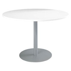 Mesa redonda Ø 120 cm Excellens Blanco base circular