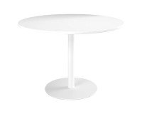 Mesa redonda Ø 120 cm Excellens Blanco base circular