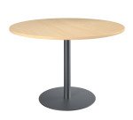Mesa redonda Ø 120 cm Excellens Haya base circular