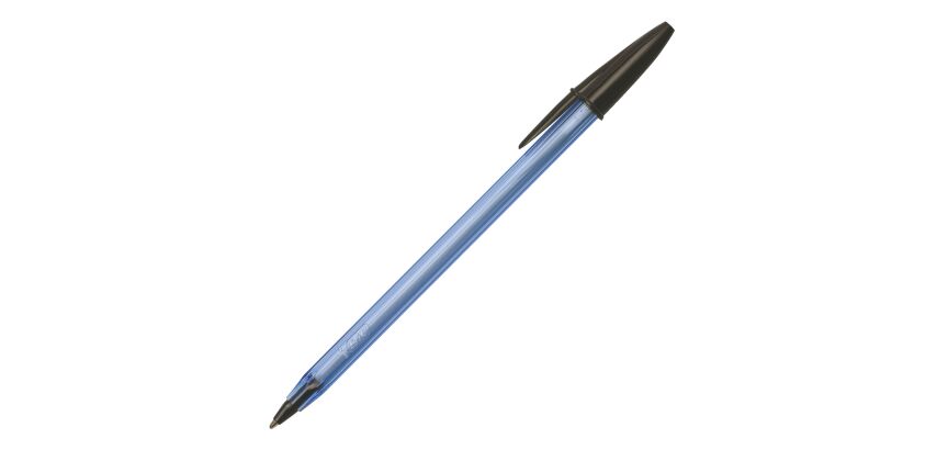 Stylos bille Bic Cristal Soft à capuchon pointe 1,2 mm - écriture moyenne 