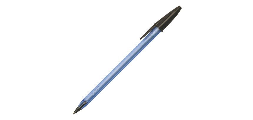 Stylos bille Bic Cristal Soft à capuchon pointe 1,2 mm - écriture moyenne 
