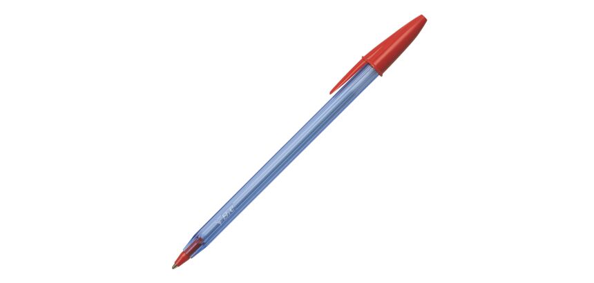 Stylos bille Bic Cristal Soft à capuchon pointe 1,2 mm - écriture moyenne 