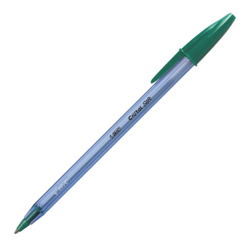 Bolígrafo Bic Cristal Soft verde