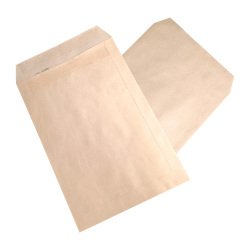 Pochette Administrative kraft brun 229 x 324 mm - Sans fenêtre - Boîte de 250